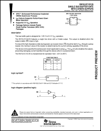 Click here to download SN74LVC1G125DBVR Datasheet