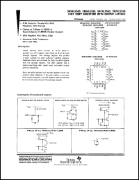 Click here to download SNJ54LS595FK Datasheet