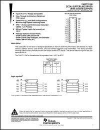 Click here to download 74ACT11240DBLE Datasheet