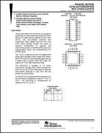 Click here to download SNJ54F240W Datasheet