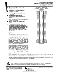 Click here to download 74ACT16543DLR Datasheet