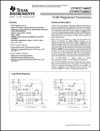 Click here to download 74FCT162652ETPVCT Datasheet