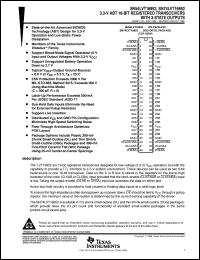 Click here to download SN74LVT16952DL Datasheet