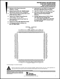 Click here to download SN74ABTH32245PZ Datasheet