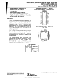 Click here to download SN74ALS640BDW Datasheet