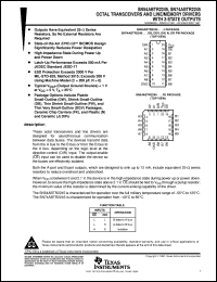 Click here to download SN74ABTR2245PWLE Datasheet