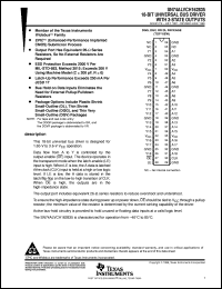 Click here to download SN74ALVCH162835DLR Datasheet