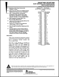 Click here to download SN74ABT16600DGGR Datasheet