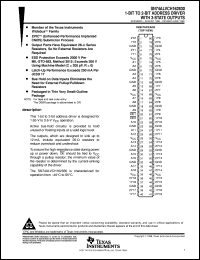 Click here to download SN74ALVCH162830GR Datasheet