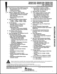 Click here to download TMX320LF2406PZA Datasheet