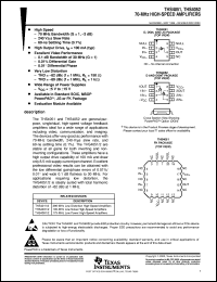 Click here to download THS4051CD Datasheet