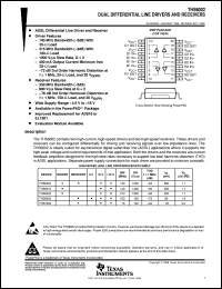 Click here to download THS6002CDWP Datasheet