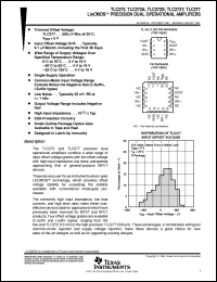 Click here to download TLC277MJGB Datasheet