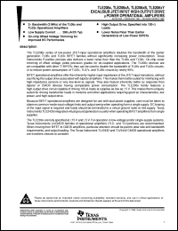 Click here to download TLE2062BCP Datasheet