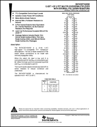 Click here to download SN74CBT162292DGGR Datasheet