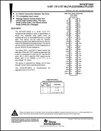 Click here to download SN74CBT16233DL Datasheet