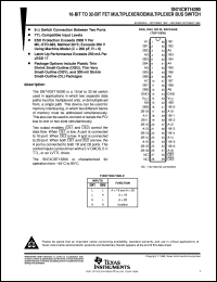 Click here to download SN74CBT16390DGVR Datasheet