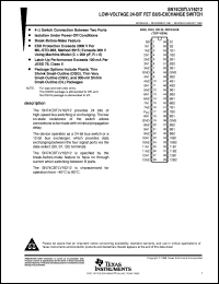 Click here to download SN74CBTLV16212DL Datasheet