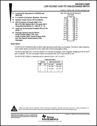 Click here to download SN74CBTLV3383DBQR Datasheet