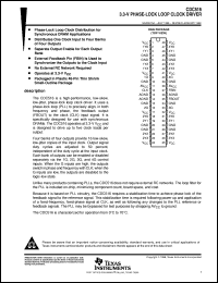 Click here to download CDC516DGGR Datasheet