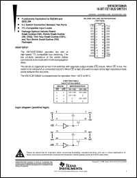 Click here to download SN74CBT3384ADW Datasheet