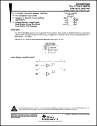 Click here to download SN74CBTD3306DR Datasheet