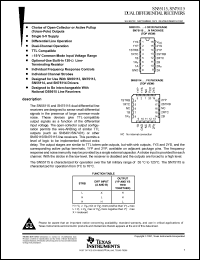 Click here to download SN75115FK Datasheet