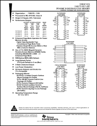 Click here to download SMJ4C1024-80HL Datasheet