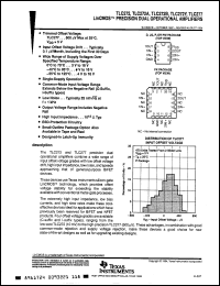 Click here to download TLC277CP Datasheet