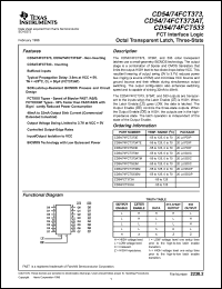 Click here to download CD54FCT533H Datasheet