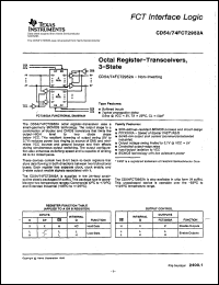 Click here to download CD54FCT2952A Datasheet