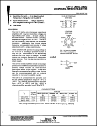 Click here to download LM112L Datasheet