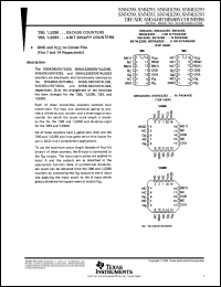 Click here to download SN74LS290 Datasheet