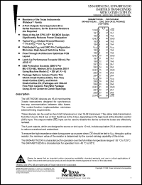 Click here to download SN54ABT162245WD Datasheet