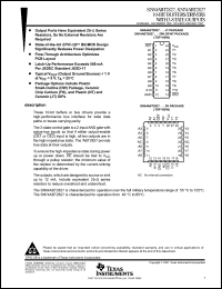 Click here to download SN54ABT2827FK Datasheet