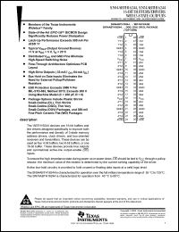 Click here to download SN54ABTH16244WD Datasheet