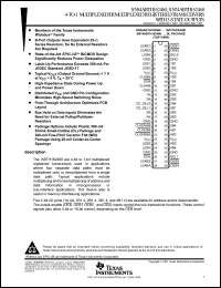 Click here to download SN54ABTH162460WD Datasheet