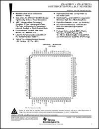 Click here to download SN54ABTH32316PN Datasheet