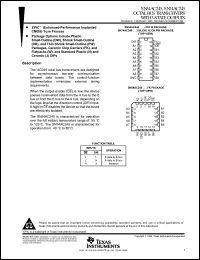 Click here to download SN54AC245FK Datasheet