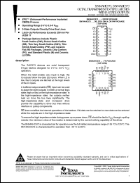 Click here to download SN54AHC573 Datasheet