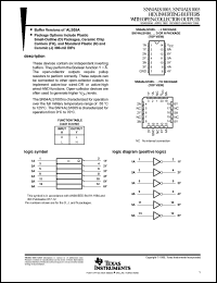 Click here to download SN54ALS1005 Datasheet