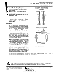 Click here to download SN54HCT652W Datasheet