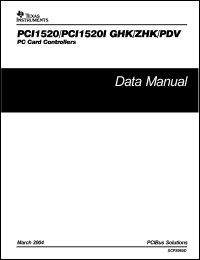 Click here to download PCI1520I Datasheet