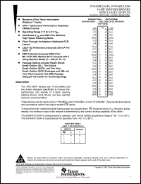 Click here to download SN74AHC16244DGV Datasheet