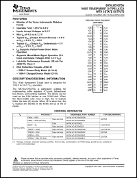 Click here to download SN74LVC16373ADGVR Datasheet