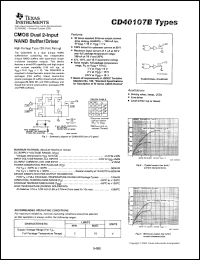 Click here to download CD40107BPW Datasheet