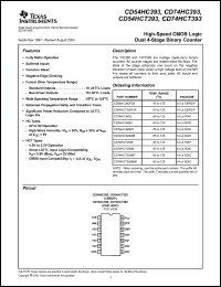 Click here to download CD74HCT393MT Datasheet