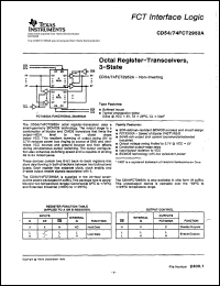 Click here to download CD74FCT2952A Datasheet