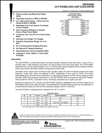 Click here to download CDCVF25081 Datasheet