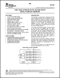 Click here to download DAC7554IDGSR Datasheet